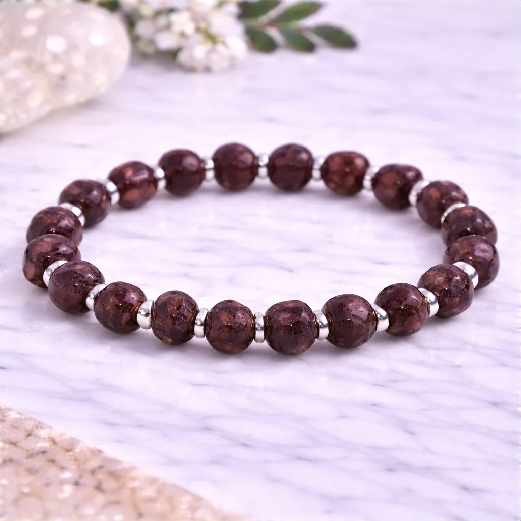 Garnet Raw Beads 925